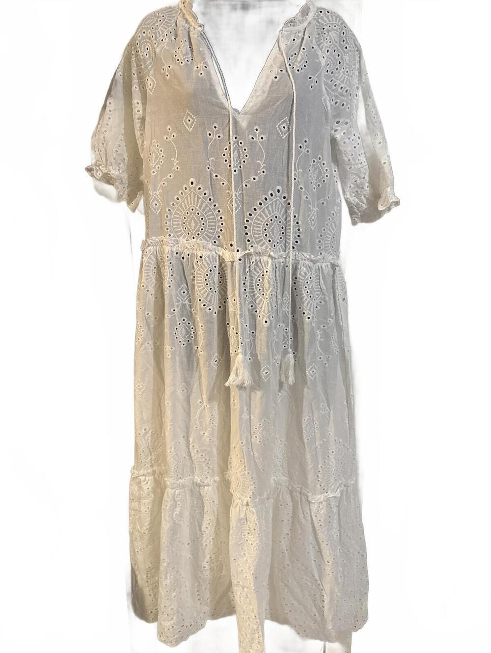 Made with Love eyelet Dress S